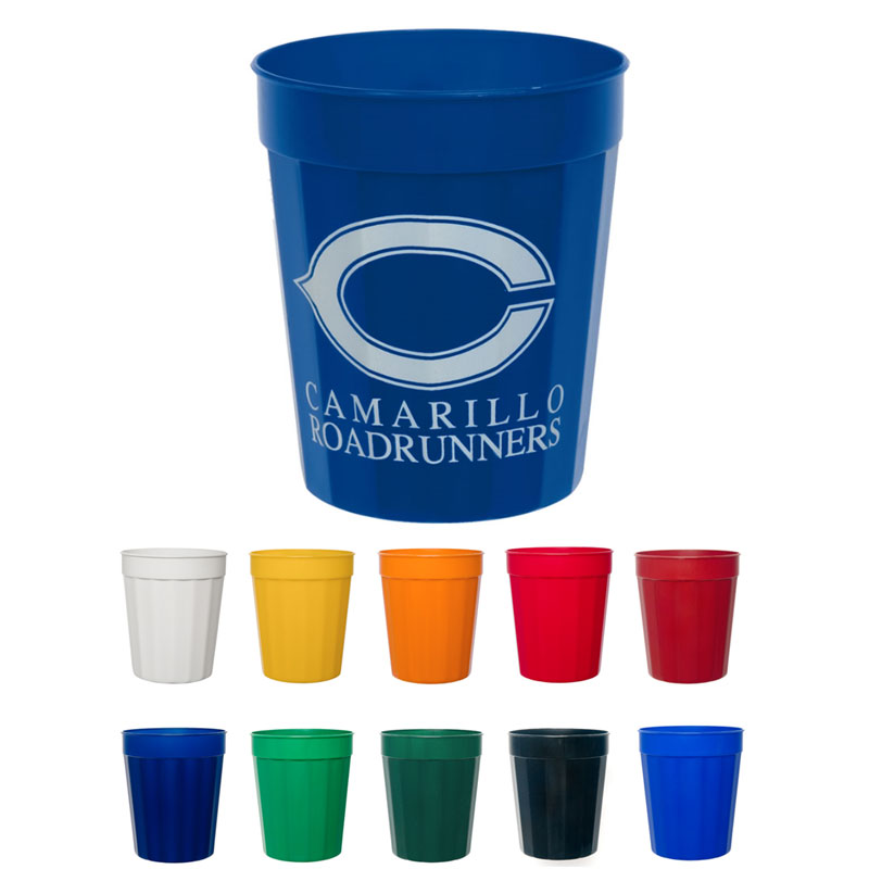 16oz. Fluted Plastic Cups