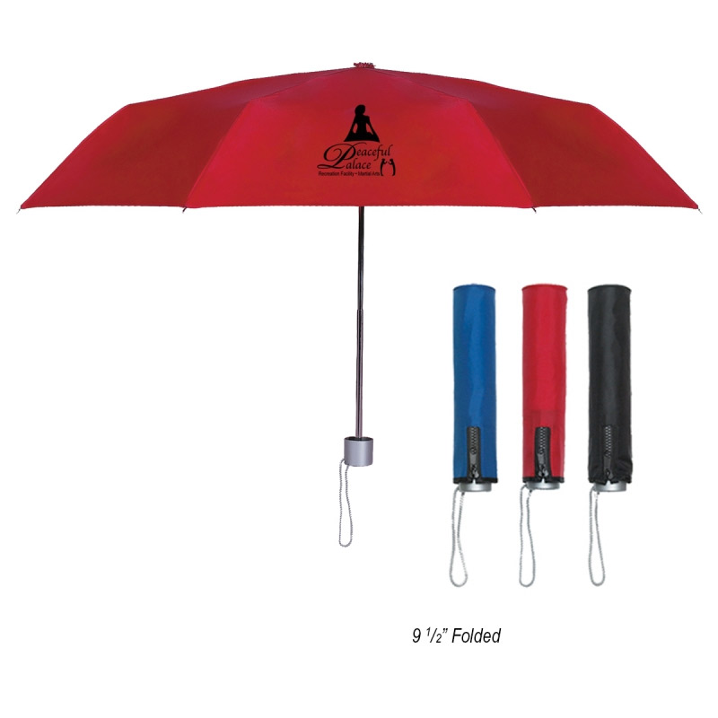 42" Arc Trendy Telescopic Folding Umbrella