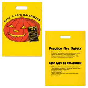Halloween Bag with Safety Tips