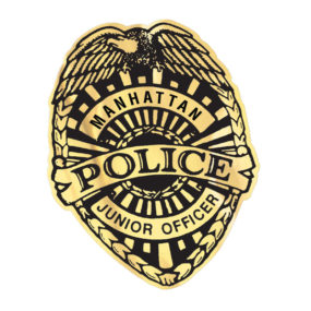 Junior Officer Police Badge Sticker