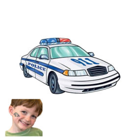 Police Car Tattoo