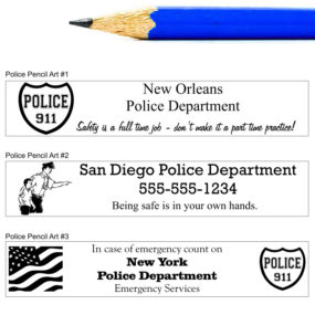 Police Pencil Art