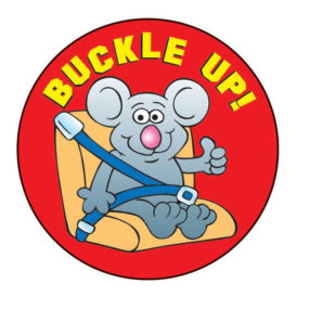 "Buckle Up" Sticker