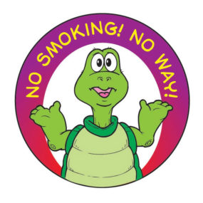 "No Smoking! No Way!" Sticker