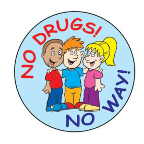 "No Drugs! No Way!" Sticker