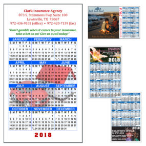 Full Color Calendar Magnets