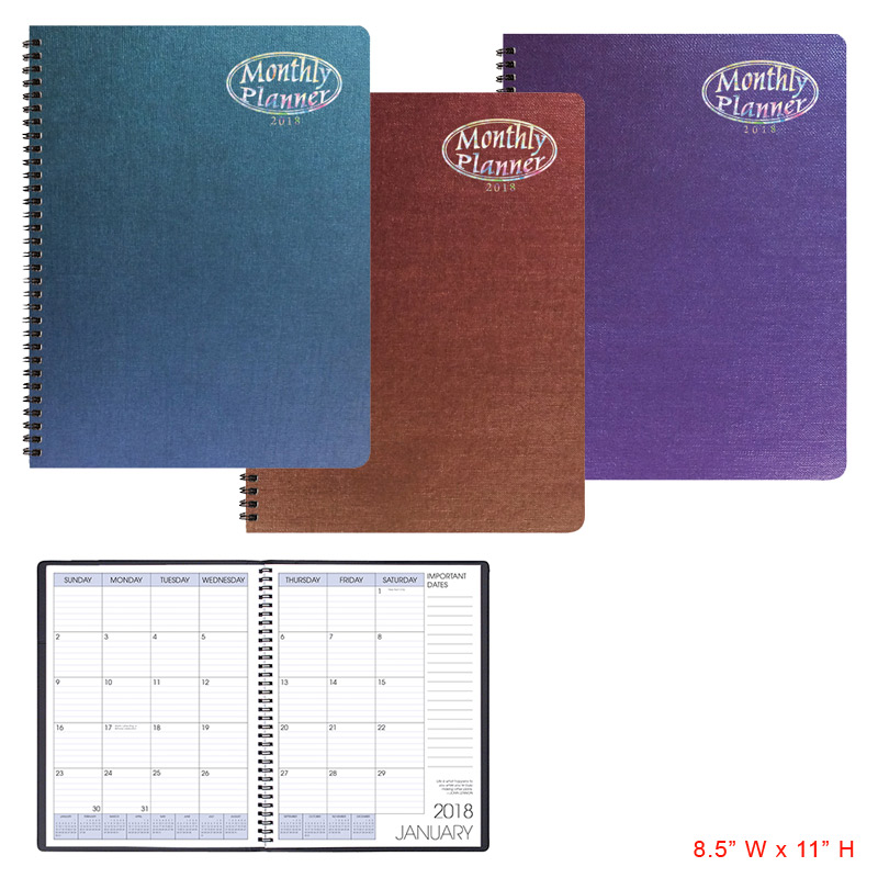 Large Monthly Planner-Illusion Cover