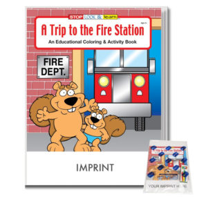 Trip to the Fire Station Coloring & Activity Book